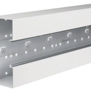 Hager BRS10021019016 Kabelgoot Onderdeel (l x b) 2000 mm x 210 mm Wit 2 m Hager BRS10021019016 Kabelgoot Onderdeel (l x b) 2000 mm x 210 mm Wit 2 m
