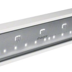 Hager BRS6510019016 Kabelgoot Onderdeel (l x b) 2000 mm x 100 mm Wit 2 m Hager BRS6510019016 Kabelgoot Onderdeel (l x b) 2000 mm x 100 mm Wit 2 m