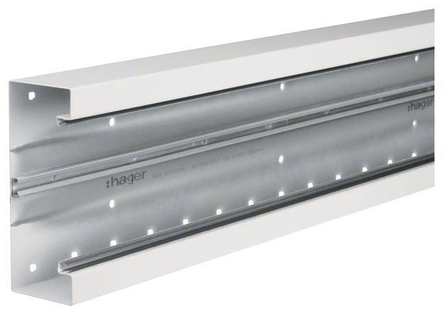 Hager BRS651701B9016 Kabelgoot Onderdeel (l x b) 2000 mm x 170 mm Wit 2 m
