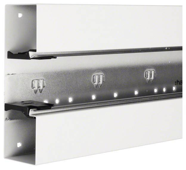 Hager BRS6521019016 Kabelgoot Onderdeel (l x b) 2000 mm x 210 mm Wit 2 m