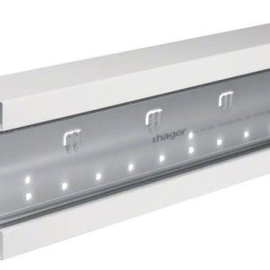 Hager BRS8513019016 Kabelgoot Onderdeel (l x b) 2000 mm x 130 mm Wit 2 m Hager BRS8513019016 Kabelgoot Onderdeel (l x b) 2000 mm x 130 mm Wit 2 m