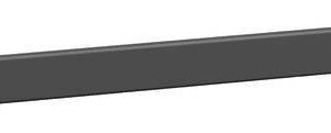 Hager BRN02529011 Bovengedeelte (l x b) 2000 mm x 25 mm Antraciet 2 m Hager BRN02529011 Bovengedeelte (l x b) 2000 mm x 25 mm Antraciet 2 m