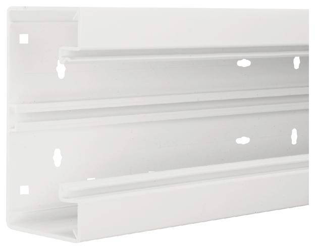 Hager BR6517019016 Kabelgoot Onderdeel (l x b) 2000 mm x 170 mm Wit 2 m