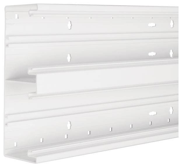 Hager BR652101D9016 Kabelgoot Onderdeel (l x b) 2000 mm x 210 mm Wit 2 m