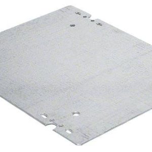 Hager UZ21M2 Hager UZ21M2 montageplaat set=5 stuks univ. N v. bouwsteen 300×250 op neerlaatwink Montageplaat Staal 1 stu