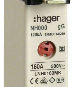 Hager LNH0160MK NH-zekering 160 A 3 stuk(s) Hager LNH0160MK NH-zekering 160 A 3 stuk(s)