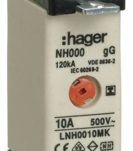 Hager LNH0010MK NH-zekering 10 A 3 stuk(s) Hager LNH0010MK NH-zekering 10 A 3 stuk(s)