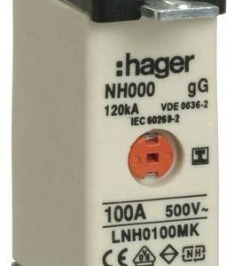 Hager LNH0100MK NH-zekering 100 A 3 stuk(s) Hager LNH0100MK NH-zekering 100 A 3 stuk(s)