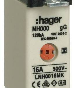 Hager LNH0016MK NH-zekering 16 A 3 stuk(s) Hager LNH0016MK NH-zekering 16 A 3 stuk(s)