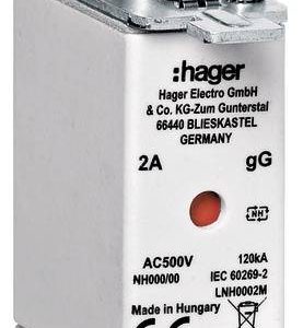 Hager LNH0050M NH-zekering 50 A 3 stuk(s) Hager LNH0050M NH-zekering 50 A 3 stuk(s)