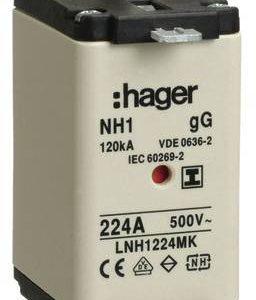 Hager LNH1224MK NH-zekering 224 A 3 stuk(s) Hager LNH1224MK NH-zekering 224 A 3 stuk(s)