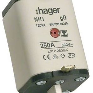 Hager LNH1250MK NH-zekering 250 A 3 stuk(s) Hager LNH1250MK NH-zekering 250 A 3 stuk(s)