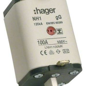 Hager LNH1100MK NH-zekering 100 A 3 stuk(s)
