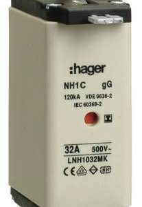 Hager LNH1032MK NH-zekering 32 A 3 stuk(s) Hager LNH1032MK NH-zekering 32 A 3 stuk(s)