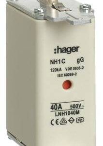 Hager LNH1040M NH-zekering 40 A 3 stuk(s) Hager LNH1040M NH-zekering 40 A 3 stuk(s)