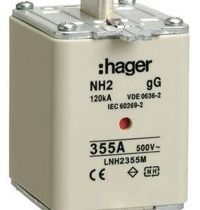 Hager LNH2355M NH-zekering 355 A 3 stuk(s) Hager LNH2355M NH-zekering 355 A 3 stuk(s)
