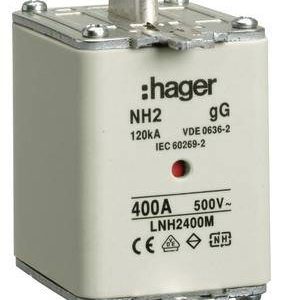 Hager LNH2400M NH-zekering 400 A 3 stuk(s) Hager LNH2400M NH-zekering 400 A 3 stuk(s)