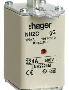 Hager LNH2224M NH-zekering 224 A 3 stuk(s) Hager LNH2224M NH-zekering 224 A 3 stuk(s)