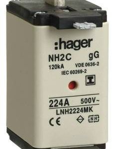 Hager LNH2224MK NH-zekering 224 A 3 stuk(s) Hager LNH2224MK NH-zekering 224 A 3 stuk(s)