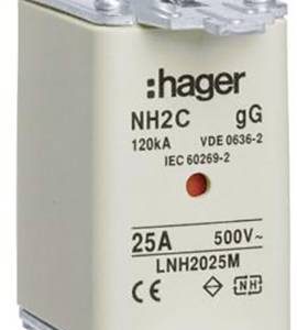 Hager LNH2025M NH-zekering 25 A 3 stuk(s) Hager LNH2025M NH-zekering 25 A 3 stuk(s)