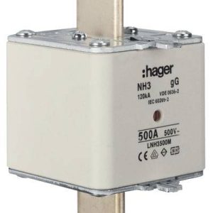 Hager LNH3500M NH-zekering 500 A 3 stuk(s) Hager LNH3500M NH-zekering 500 A 3 stuk(s)