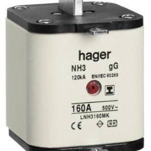 Hager LNH3160MK NH-zekering 160 A 3 stuk(s)