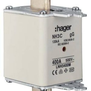 Hager LNH3400M NH-zekering 400 A 3 stuk(s) Hager LNH3400M NH-zekering 400 A 3 stuk(s)