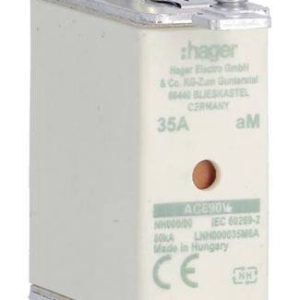 Hager LNH000035M6A NH-zekering 35 A 3 stuk(s) Hager LNH000035M6A NH-zekering 35 A 3 stuk(s)