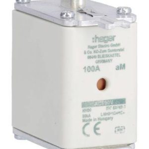 Hager LNH00100M6A NH-zekering 100 A 3 stuk(s) Hager LNH00100M6A NH-zekering 100 A 3 stuk(s)
