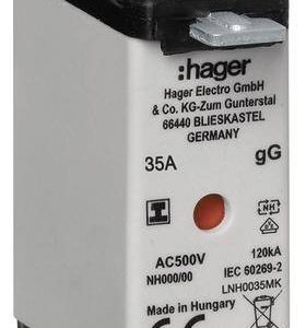 Hager LNH0035MK NH-zekering 35 A 3 stuk(s) Hager LNH0035MK NH-zekering 35 A 3 stuk(s)