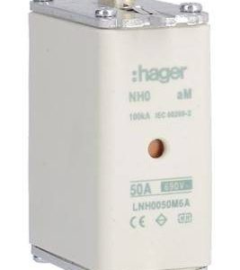 Hager LNH0050M6A NH-zekering 50 A 3 stuk(s) Hager LNH0050M6A NH-zekering 50 A 3 stuk(s)