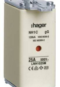 Hager LNH1025M NH-zekering 25 A 3 stuk(s) Hager LNH1025M NH-zekering 25 A 3 stuk(s)