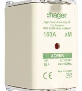 Hager LNH1160M6A NH-zekering 160 A 3 stuk(s) Hager LNH1160M6A NH-zekering 160 A 3 stuk(s)