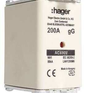 Hager LNH1200M6 NH-zekering 200 A 3 stuk(s) Hager LNH1200M6 NH-zekering 200 A 3 stuk(s)
