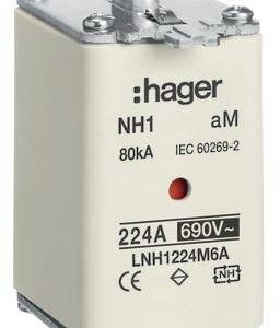 Hager LNH1224M6A NH-zekering 224 A 3 stuk(s) Hager LNH1224M6A NH-zekering 224 A 3 stuk(s)