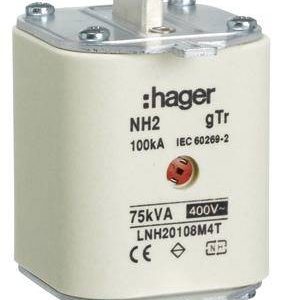 Hager LNH20108M4T NH-zekering 108 A 3 stuk(s) Hager LNH20108M4T NH-zekering 108 A 3 stuk(s)