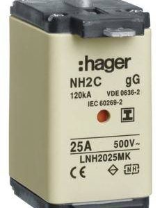 Hager LNH2025MK NH-zekering 25 A 3 stuk(s) Hager LNH2025MK NH-zekering 25 A 3 stuk(s)