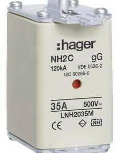 Hager LNH2035M NH-zekering 35 A 3 stuk(s) Hager LNH2035M NH-zekering 35 A 3 stuk(s)