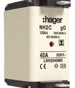 Hager LNH2040MK NH-zekering 40 A 3 stuk(s) Hager LNH2040MK NH-zekering 40 A 3 stuk(s)