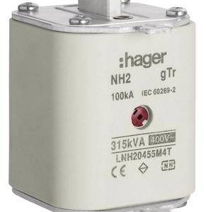 Hager LNH20455M4T NH-zekering 455 A 3 stuk(s) Hager LNH20455M4T NH-zekering 455 A 3 stuk(s)