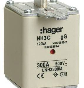Hager LNH3300M NH-zekering 300 A 3 stuk(s)