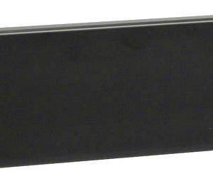 Hager SL2011529011 Bovengedeelte voor Kabelgoot 2000 mm Antraciet 2 m