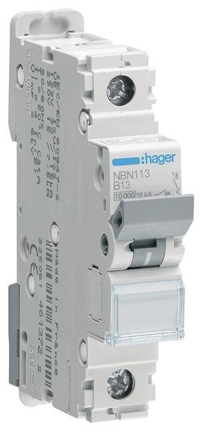 Hager NBN113 NBN113 Zekeringautomaat 1-polig 13 A 400 V