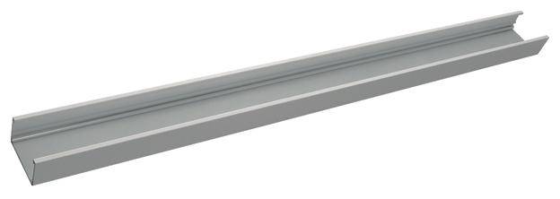 Hager DABA5008019006 Plafondaansluitstrip (l x b x h) 3000 x 80 x 50 mm Aluminium 3 m