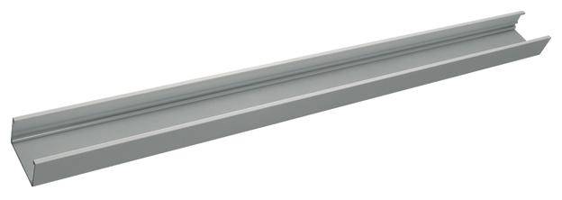 Hager DABA500801ELN Plafondaansluitstrip (l x b x h) 3000 x 80 x 50 mm Aluminium 3 m