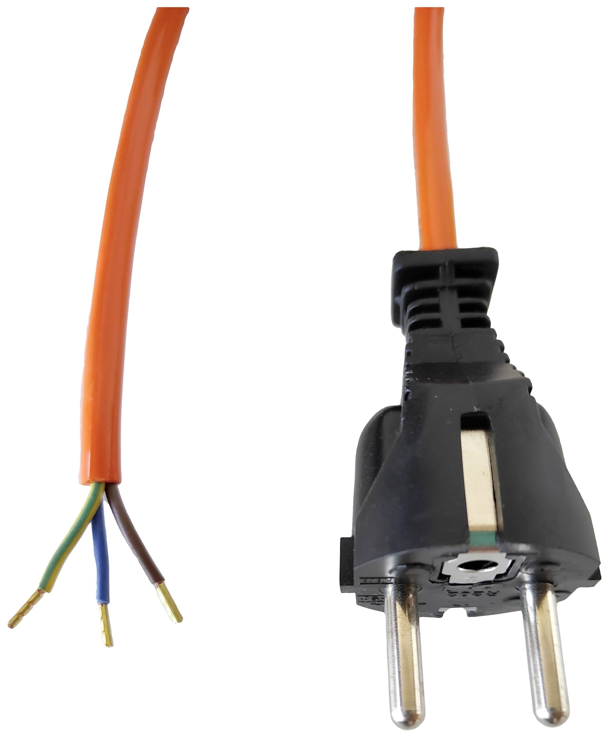 Helukabel 86774-1 Stroom Netkabel Oranje 5 m