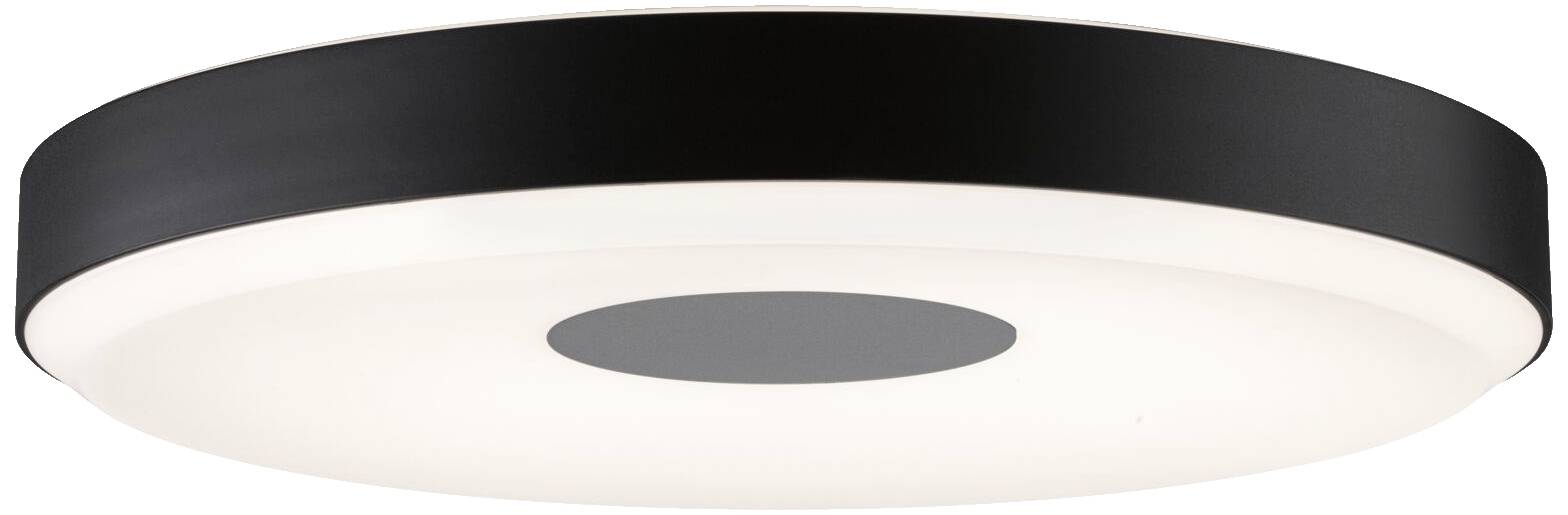 Paulmann 79518 Pane II LED-plafondlamp LED 23 W Zwart, Grijs