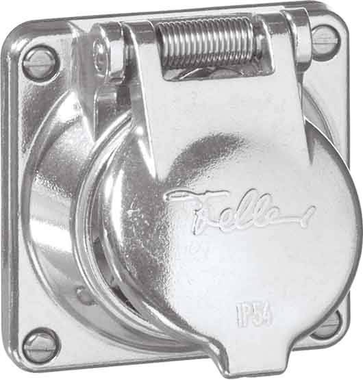 PEHA by Honeywell 907394 Afdekplaatje voor stopcontact Afdekking Aluminium 1 stuk(s)