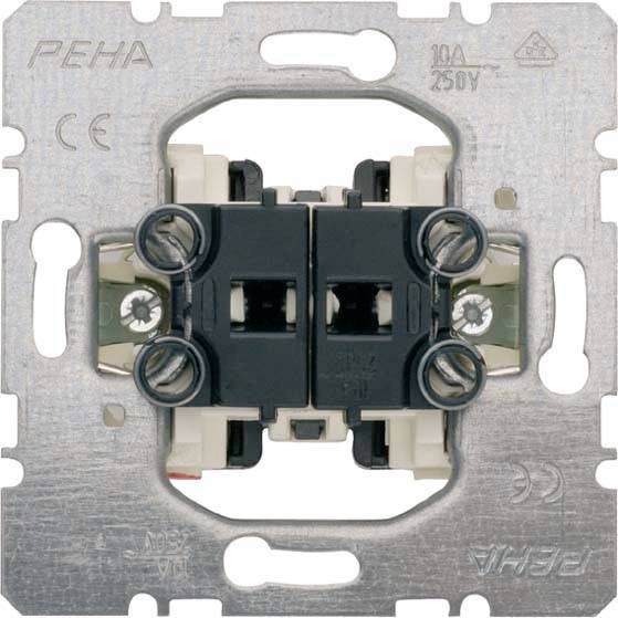 PEHA by Honeywell 106411 Jaloezie-schakelaar Inzetstuk 1-voudig Bont 1 stuk(s)