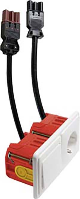 PEHA by Honeywell 75931 Schakel-/stopcontact combinatie Compleet Wit 1 stuk(s)